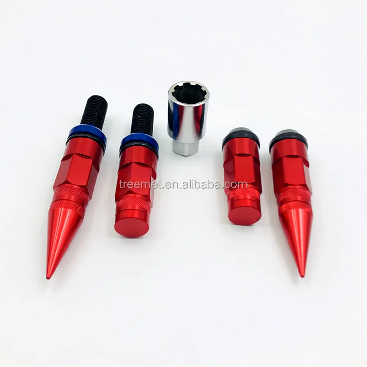 M12X1.5 M12X1.25 M14X1.25 M14X1.5 Racing Wheel Spiked Lug Nuts