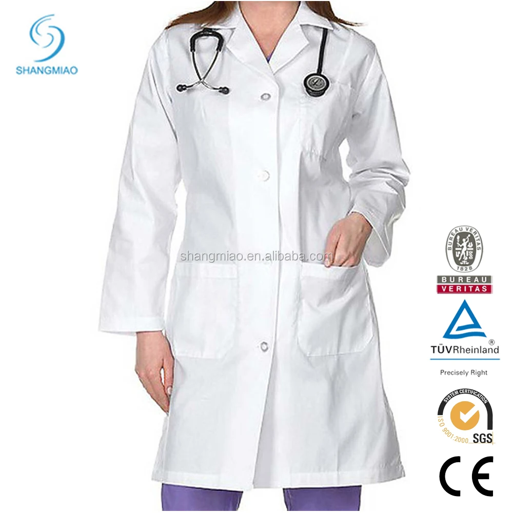 
Wholesale Hospital Work Clothing, Medical Uniforms Doctor Blouse Made In China 