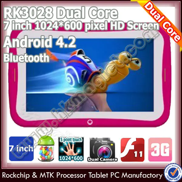 7-дюймовый лучшим продажа kidspad tabletas