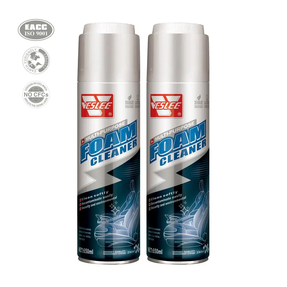 Многофункциональные вспенивающие спреи для очистки салона автомобиля, спрей для очистки обивки