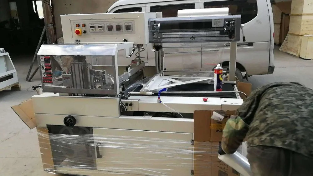 automatic aluminum pvc profile shrink packaging machine for sale