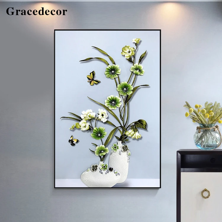 Henan 3D Wall Flower Painting Art With Good Price