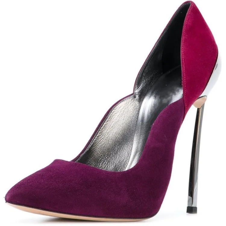 Red China wholesale fashion pencil high heels women pumps shoes 2018