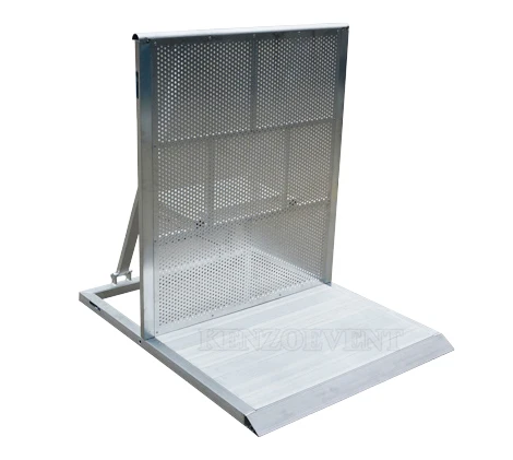 Kenzotruss Aluminum Safety Folding Crowd Barrier Aluminum Concert Barricade
