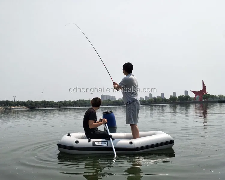 Rubber inflatable drifting boat HH-D230 one or two persons best sale