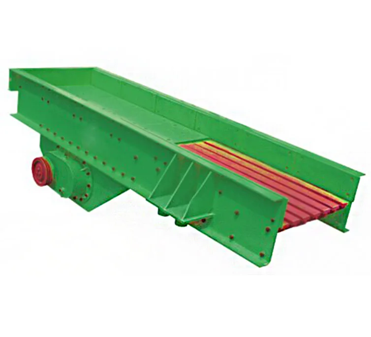 Mining zsw vibrating grizzly screen feeder with electric motor