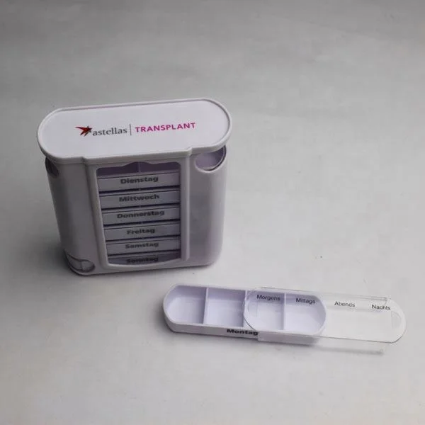Pinbo Pretty Plastic Weekly Pill Box