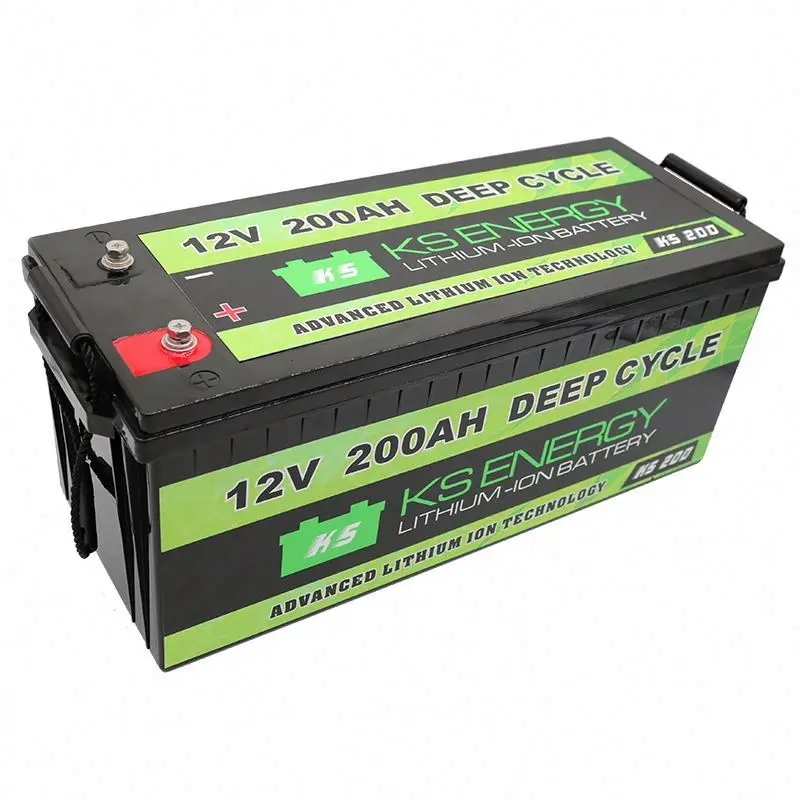 12v 200ah lithium battery for caravan/mobile home battery with 3000cycle 12v lifepo4