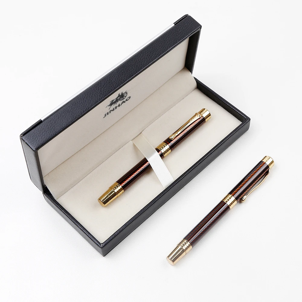 
Heavy Luxury Roller Ball Pen Gold with Gift Box  (60725562734)