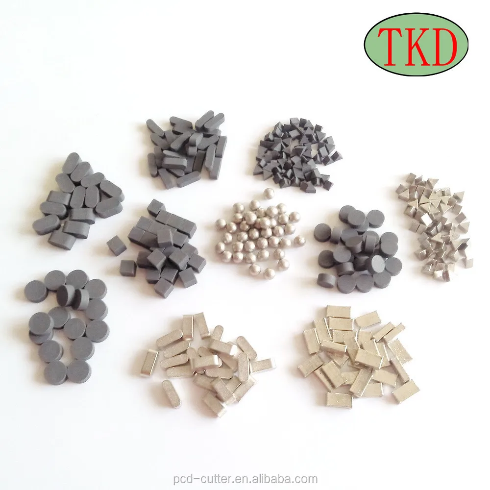 Nickel coating Thermal Stale Poly crystalline Diamond TSP parts for drill bits