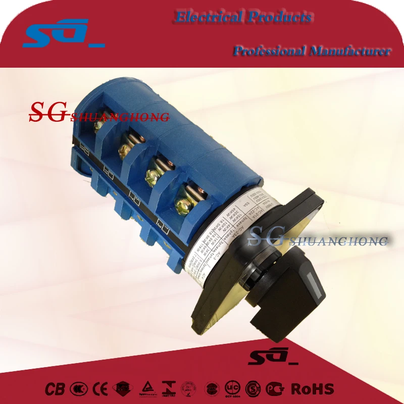 LW26 Rotary change over Switch Cam selector switch universally application rotary paddle level switch