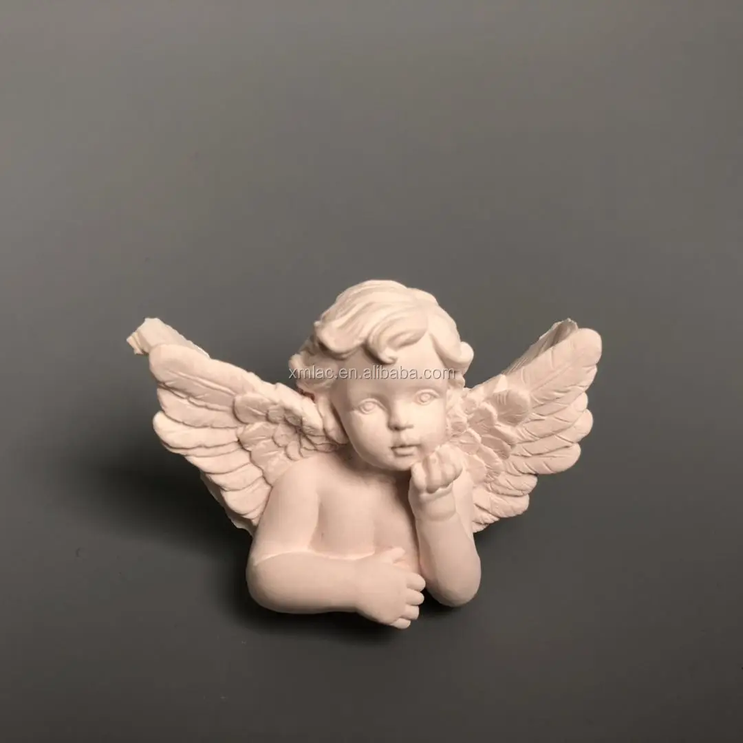 angel shape ceramic stone for car vent clip air freshener