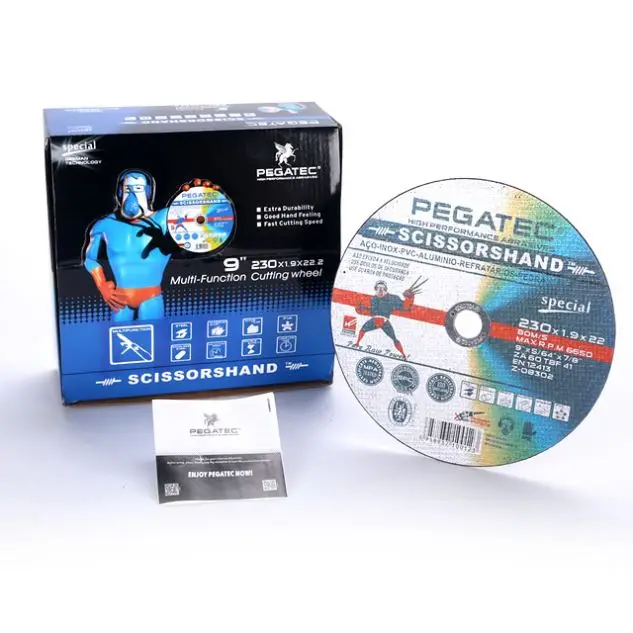 230x1.9x22mm stone cutting disc in en12413