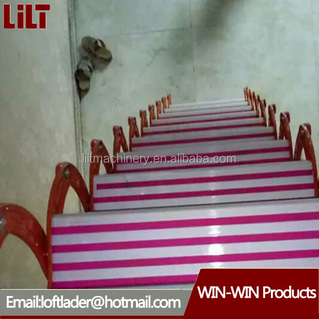 Domestic Ladders Type and Folding Ladders Feature Save Space Attic Stairs