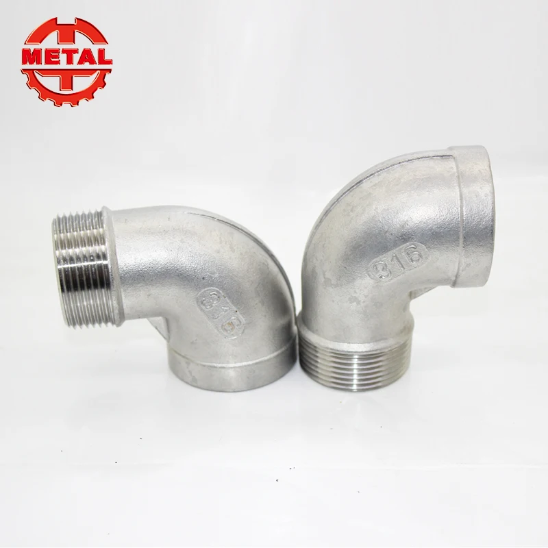 sanitary ware  fitting stainless steel 90 degree elbow