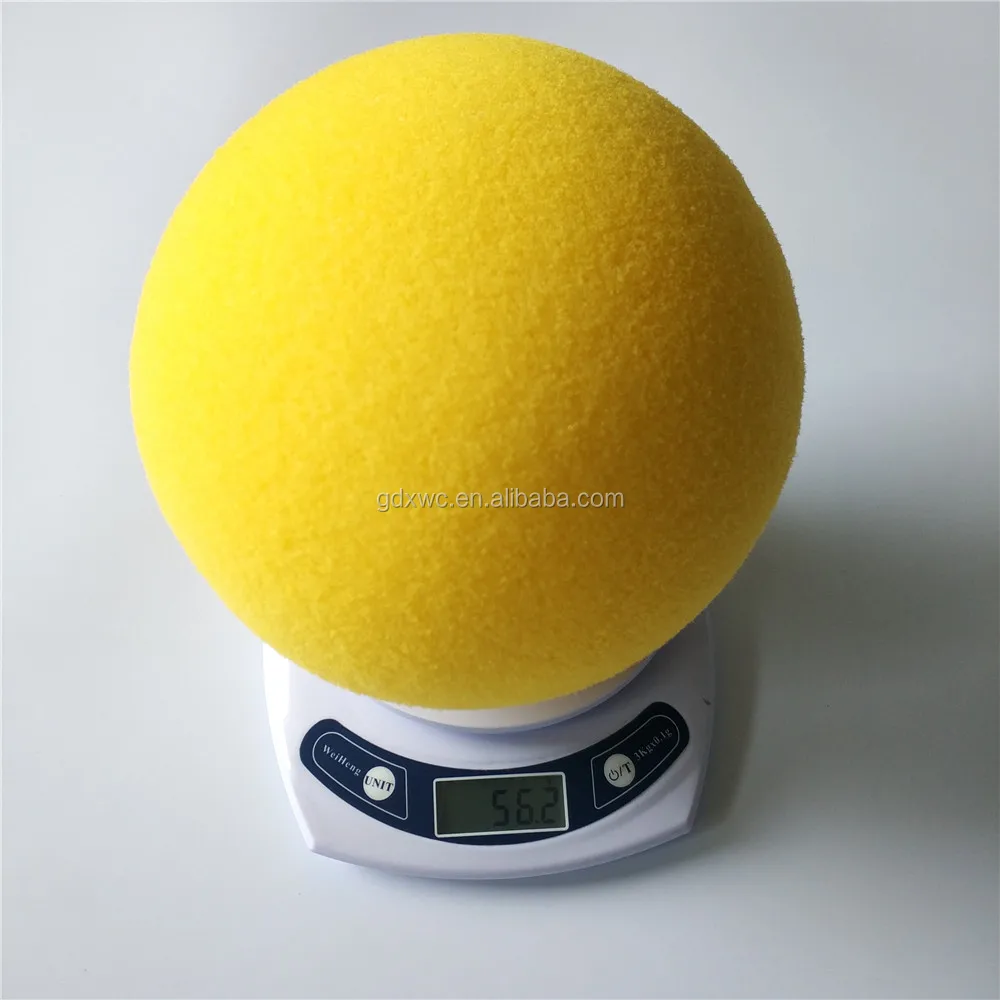 6' Sponge Ball Colored High Elasticity Customized Promotional Toy Foam Ball Pu Round Ball wildly Use in Toy Industry Xwc56777
