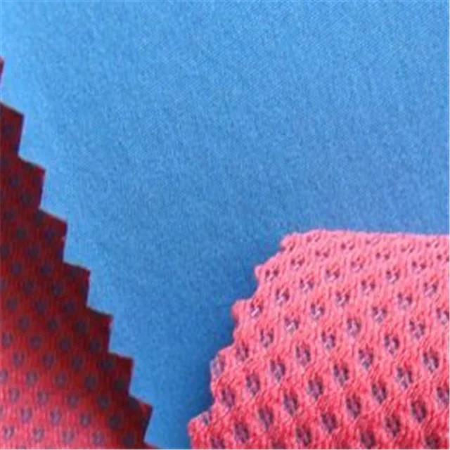 
Knitting Poly Mesh Fabric with TPU Bonding 