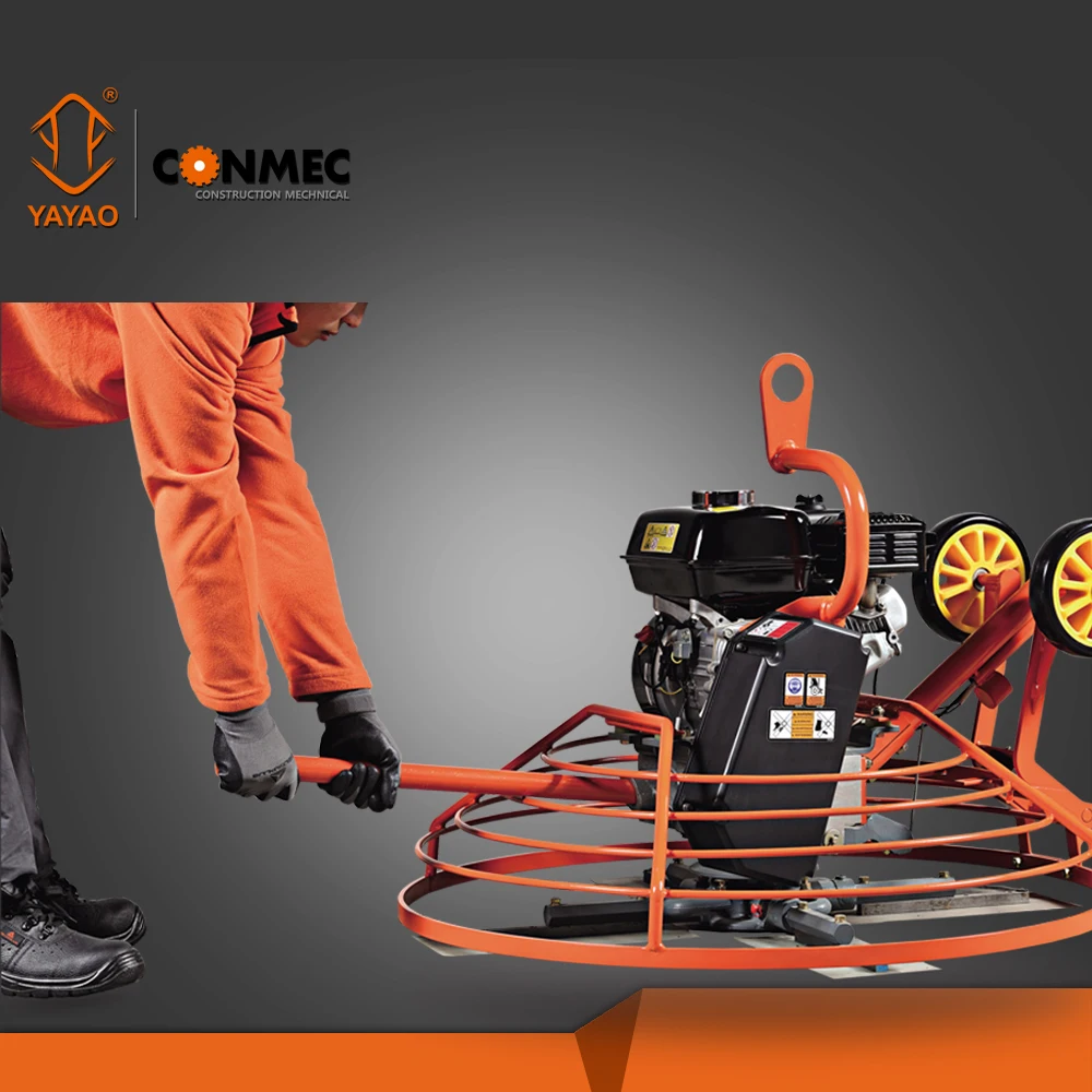 
HIGH EFFICIENT!1M /36' WALK BEHIND POWER TROWEL CT436 WITH HONDA GX160 GASOLINE ENGINE AND CE CERTIFICATE FOR SALE 