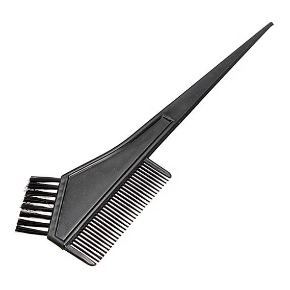 Yaeshii OEM/ODM plastic 4pcs salon Hair Dye Coloring Brush Comb Bowl Coiffure Styling Tools Durable hair brush