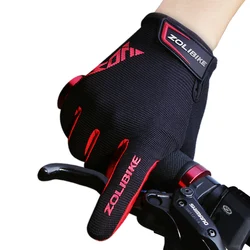 ZOLi ZL2320 Bicycle Accessories Shockproof Bike Gloves Racing Motorcycle Full Finger Bike Cycling Gloves
