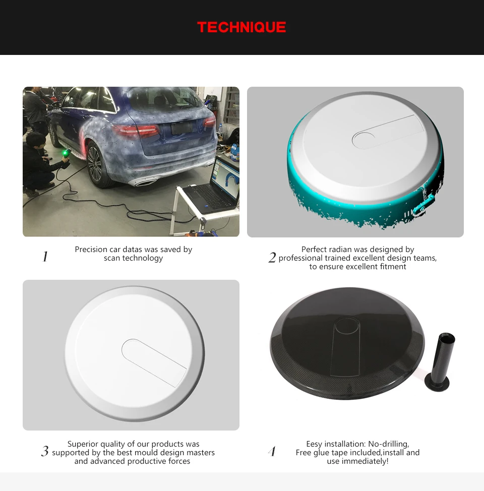 DRY Carbon Fiber G63 Spare Wheel Tire Cover for Mercedes Benz W463 G-Class G500 G550 G55 G65 AMG 04-2018