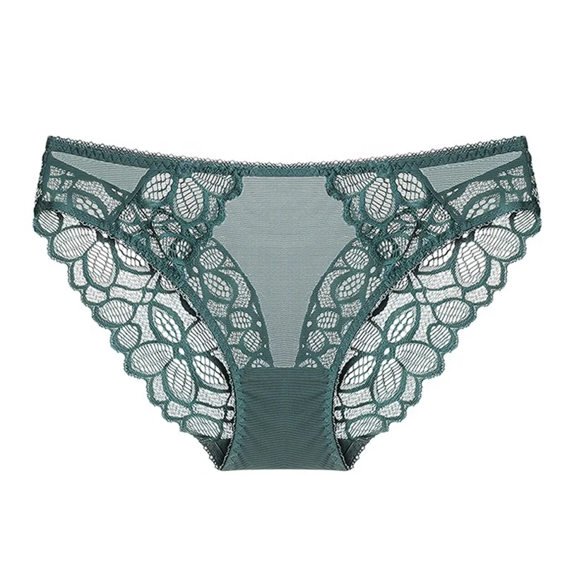 Daily Fashion comfortable young girl underwear panties transparent lace Indian girl