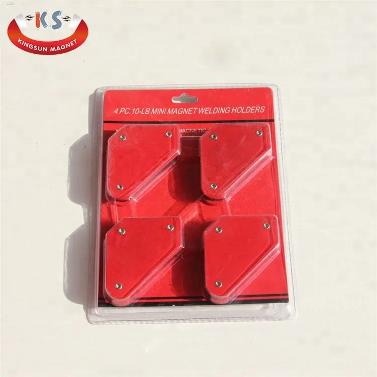 Welding Magnet New Set Tig Arc Mig Magnetic Welding Square 4 Pack 25LB