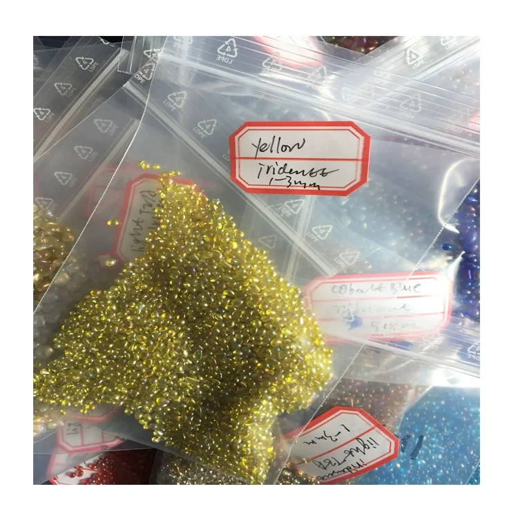 Full automatic control wholesale 8mm crushed sea glass beads