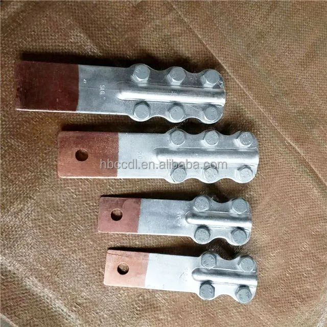 Factory good price SLG-F bimetallic terminal clamp / copper aluminum clamp / bolt type connecting clamp
