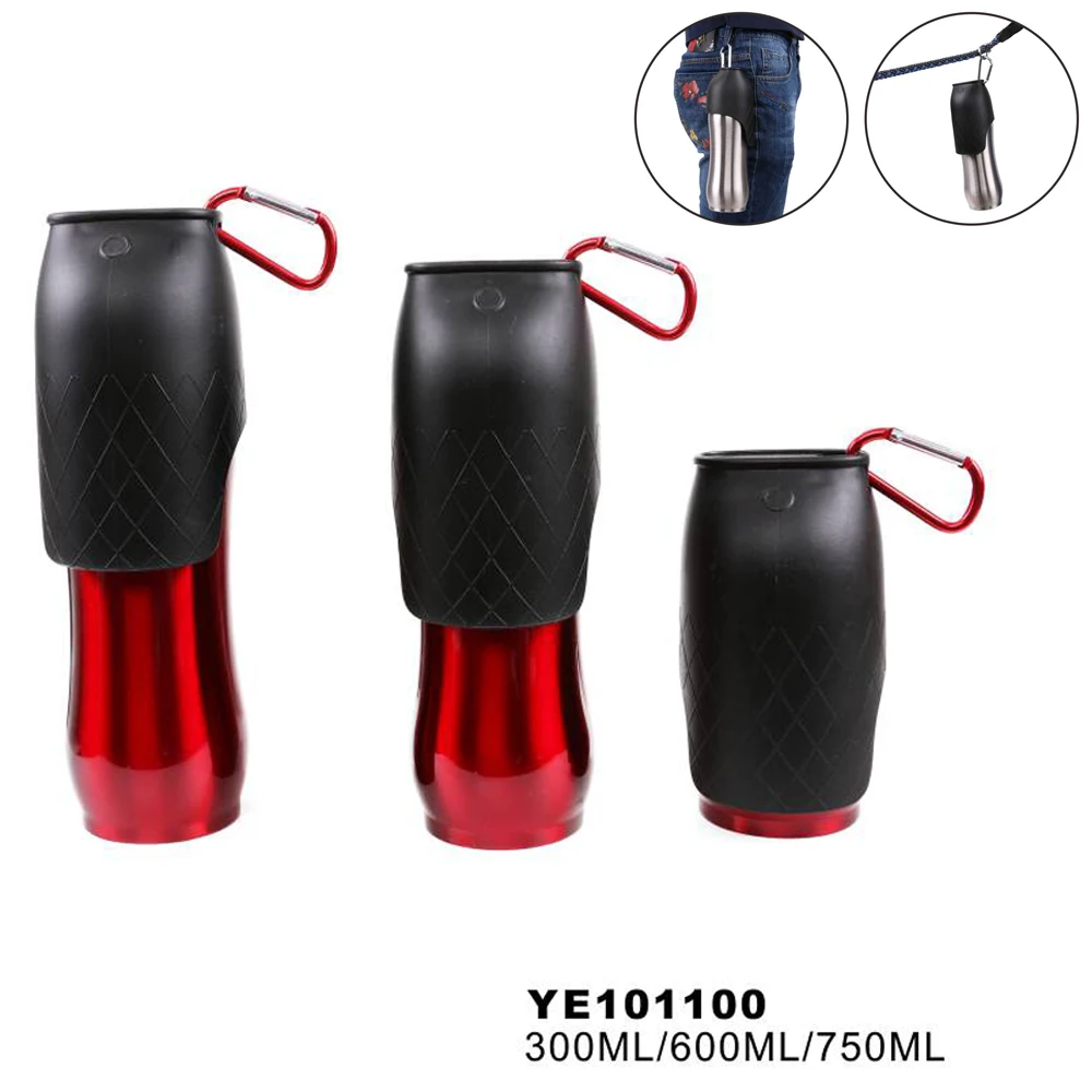 Переносной для путешествий для домашних животных собак для фонтанчика питьевой воды собачья миска бутылку воды для прогулок