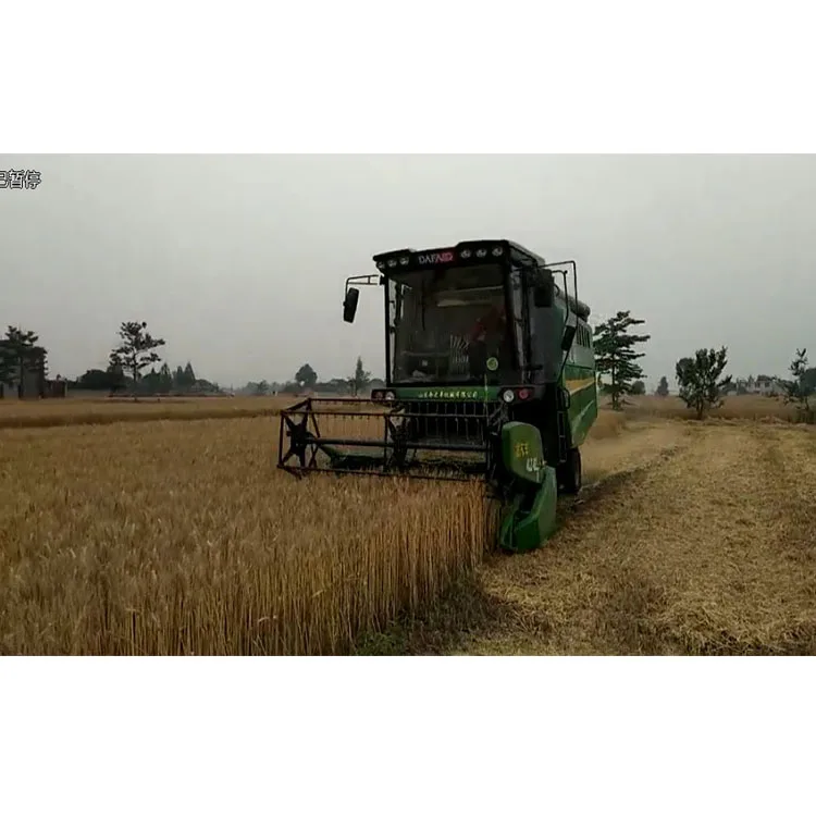 
Manufacturer Self-propelled Wheat Combine Harvester Machine Grain Harvester Gear Drive 1 YEAR Online Support Farms 