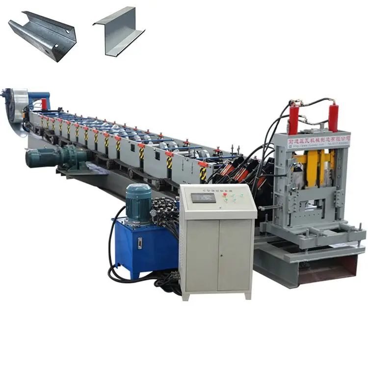 
Automatic c z Steel Purlin Making Cold Roll Forming Machine 