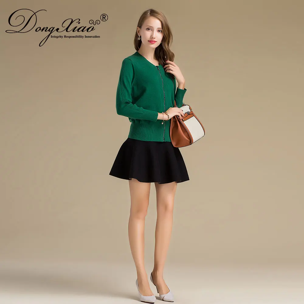 2020 New Fall and Spring Clothes Hot Sale Merino Wool Cashmere Knitting Loose Woman Sweater Cardigans For Women