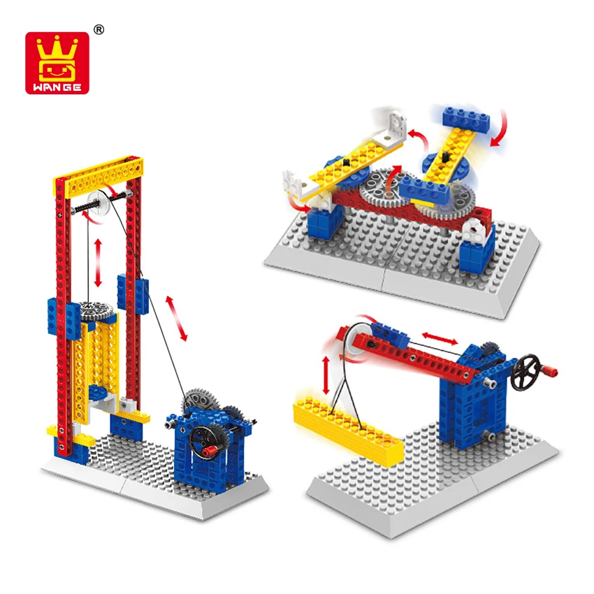 Bloques de construccion Инженерная Развивающие игрушки для детей Конструкторы оптовая продажа Детские подарочные