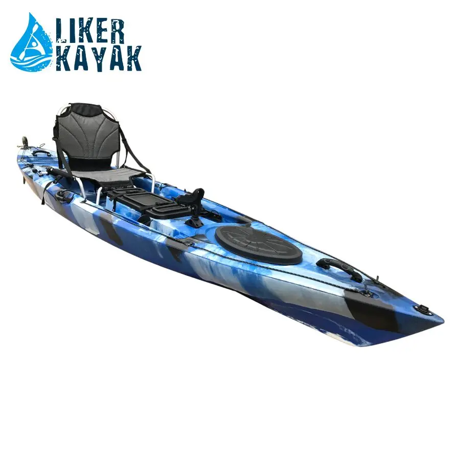 China Factory Supply One Person kajak plastic Fishing Kayak for sale