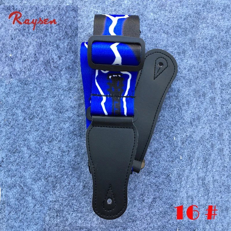 colorful cartoon guitar neck straps factory wholesale