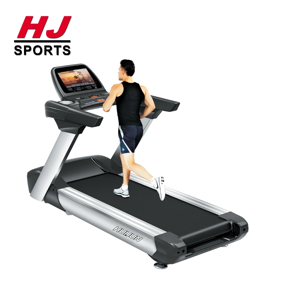 
HJ-B2350 Luxury Commercial Cardio gym treadmill / 6 HP treadmill with color screen of 15.6