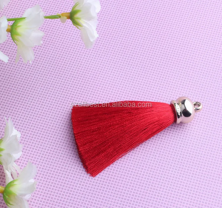 Top selling products in alibaba metal caps for tassel/metal tassel/fringe tassel