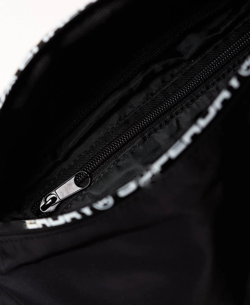 Черная походная поясная сумка для путешествий с регулируемым ремешком