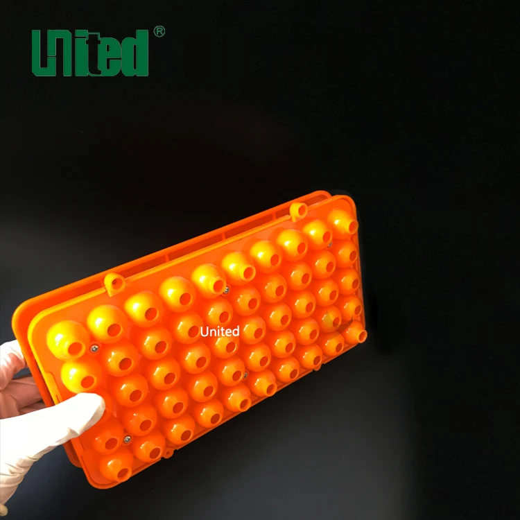 50 Holes Test Tube Display Rack/Plastic Tube Stand Holder