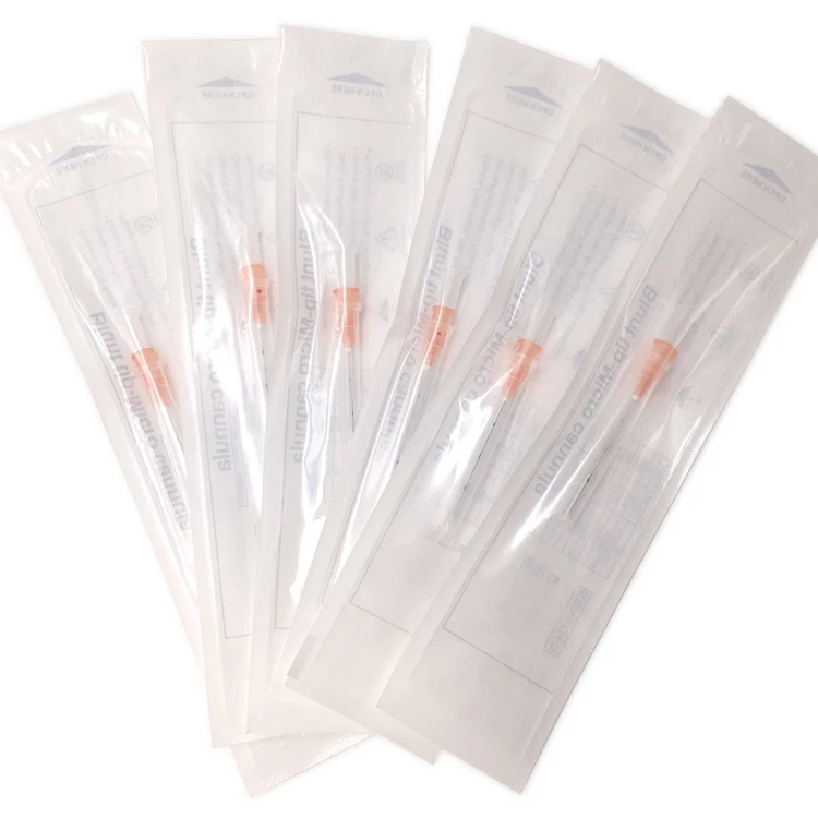 Hot sale blunt tip micro cannula 27G 40mm for filler injection