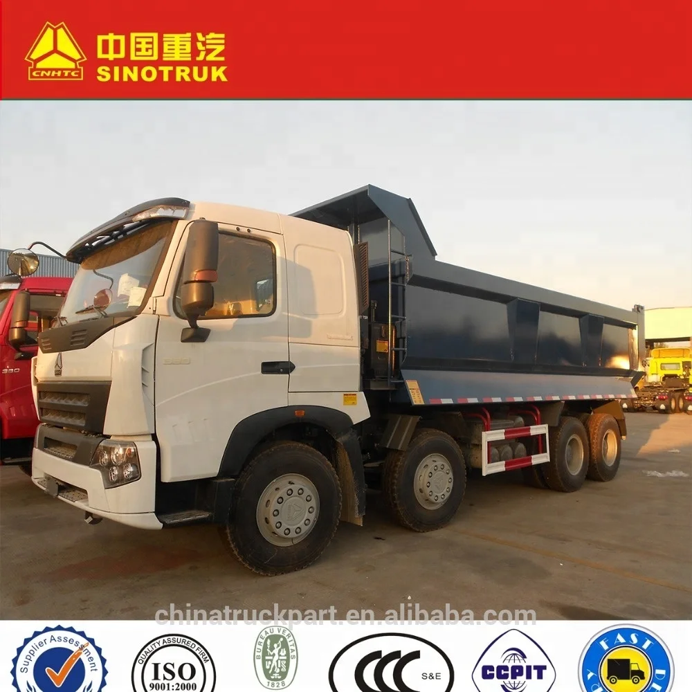 China Sinotruk HOWO A7 60 ton 8x4 DumpTruck Tipper for sale