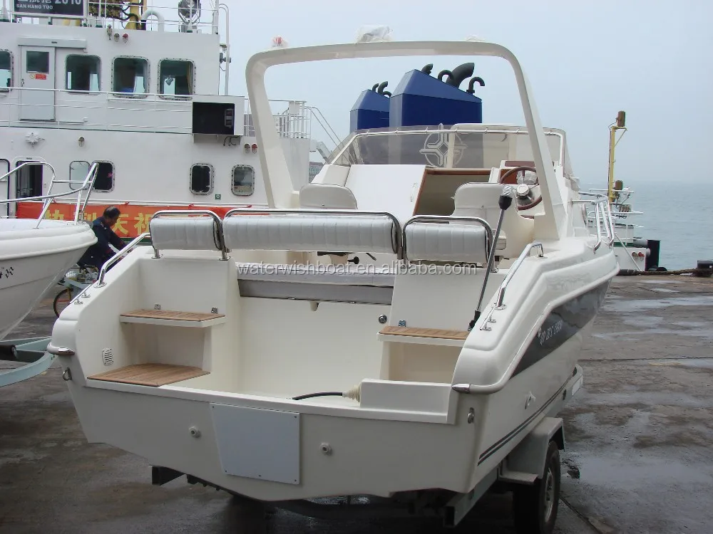 Waterwish QD 20,5, маленькая Спортивная рыболовная лодка из стекловолокна