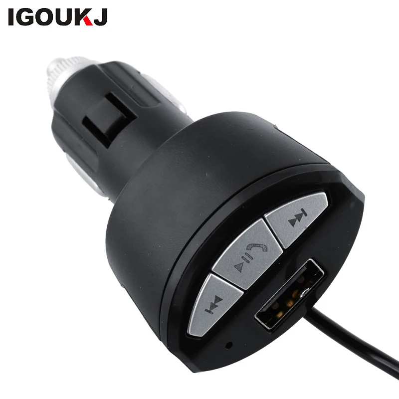 Free shipping Hot selling Car Handsfree BT AUX Stereo Audio Receiver Adapter USB Charger Car Charger FM Transmitter