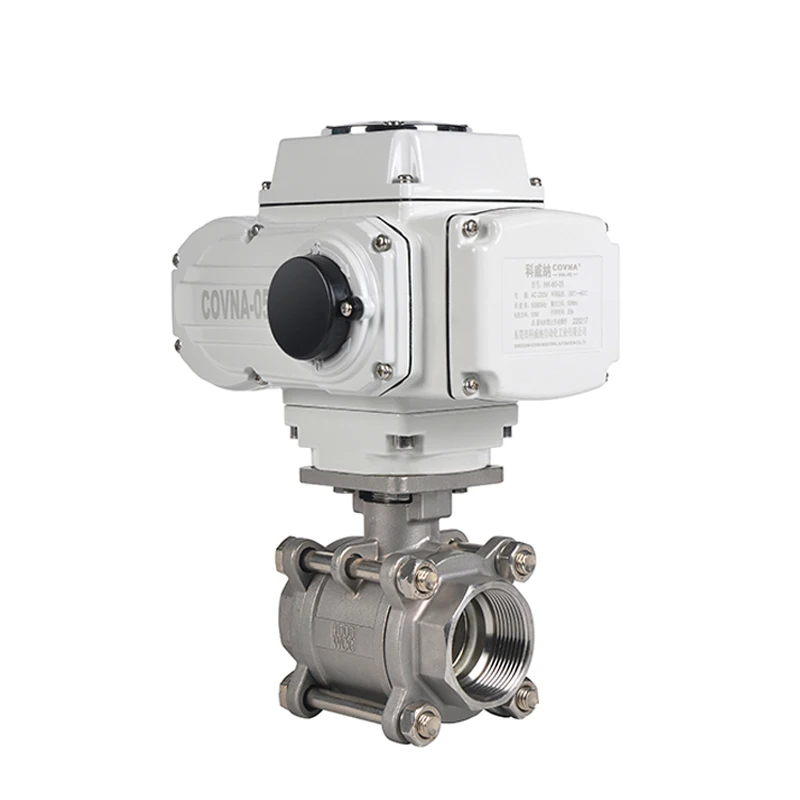 Electric Valves DN15/50/100/ 12V 24V DC 110V 220V 240V Volt 2 Way 4-20ma Motorized Actuator Ball Valve With Manual Control
