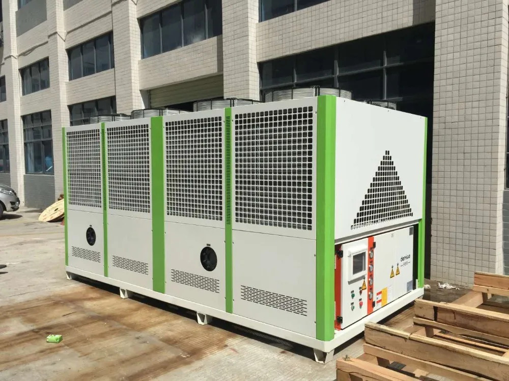 Top Chiller R404A Refrigerant 40TR Air Cooled Water Chiller for Pet Injection Moulding Machine
