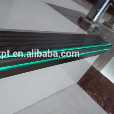 Lighting Stair step footboard made by el wire for cinema