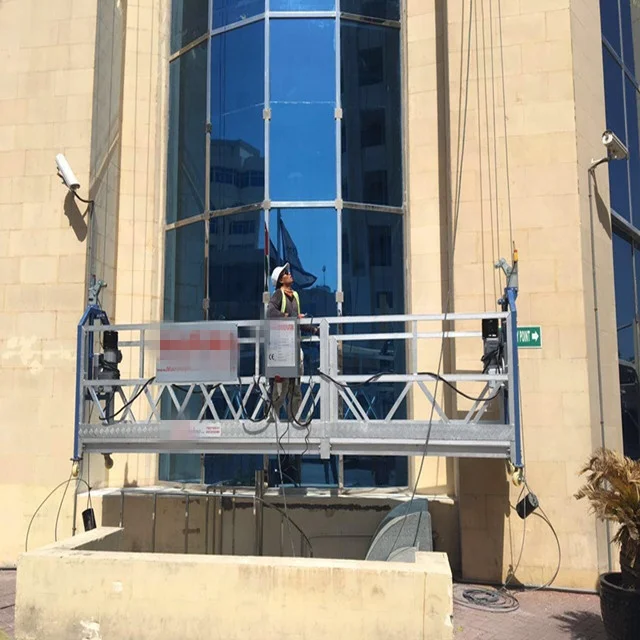 
cheap high-rise building cleaning equipment of suspended platform/cradle 