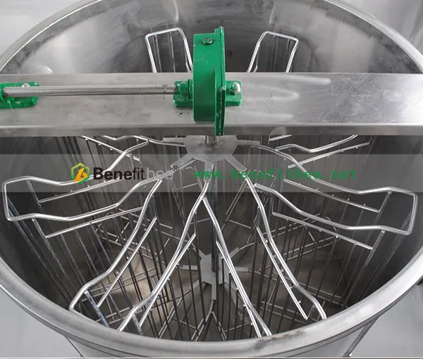 8-Frame Manual stainless steel honey extractor langstroth