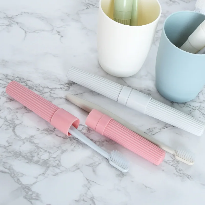 customizw Best selling  Plastic Oral Care Toothbrush Travel Case